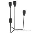 CLASSIC STYLE BLACK FOUR MENORAH